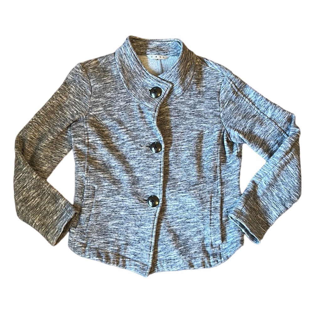 Cabi Heather Grey Hourglass Women’s Size Small Blazer, Jacket